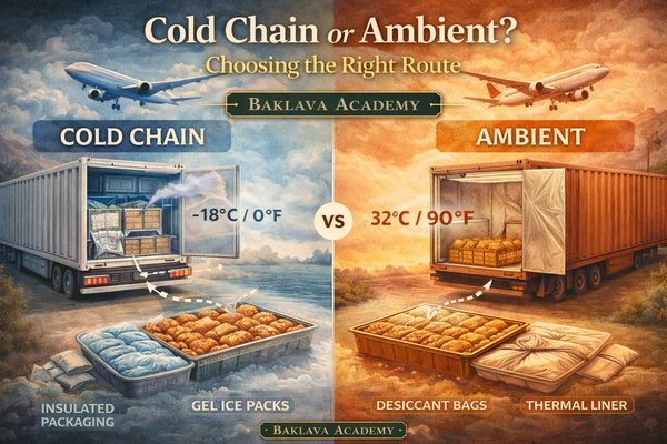 Cold Chain or Ambient? Choosing the Right Route Cold Chain or Ambient? Choosing the Right Route — Baklava Academy