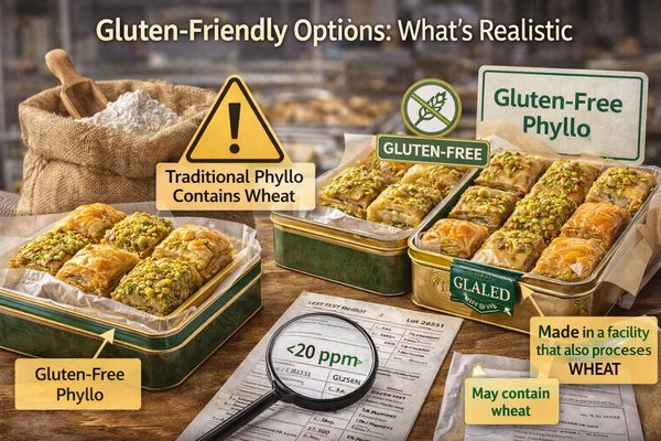 Gluten-Friendly Options: What’s Realistic Gluten-Friendly Options: What’s Realistic — Baklava Academy