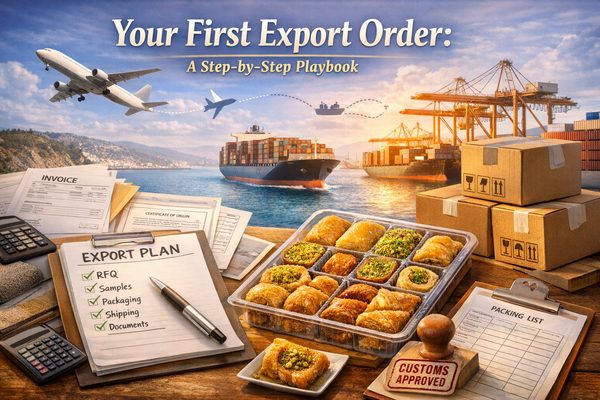 Your First Export Order: A Step-by-Step Playbook Your First Export Order: A Step-by-Step Playbook — Baklava Academy
